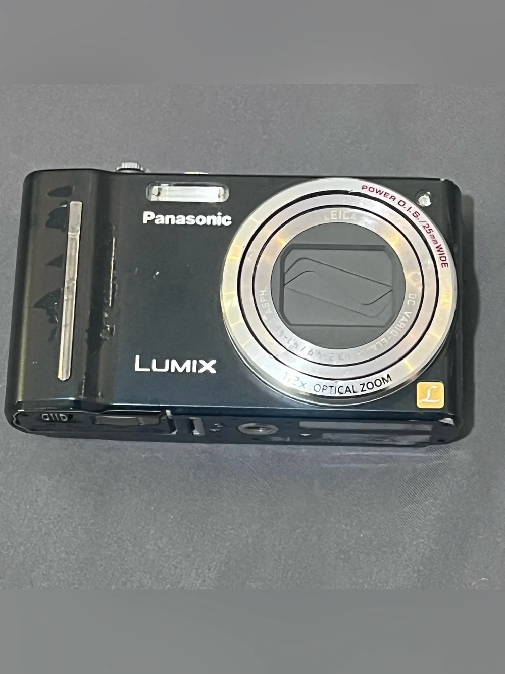 Panasonic Lumix DMC-ZS5 Digital Camera with 12x Optical Zoom Tested Work Battery